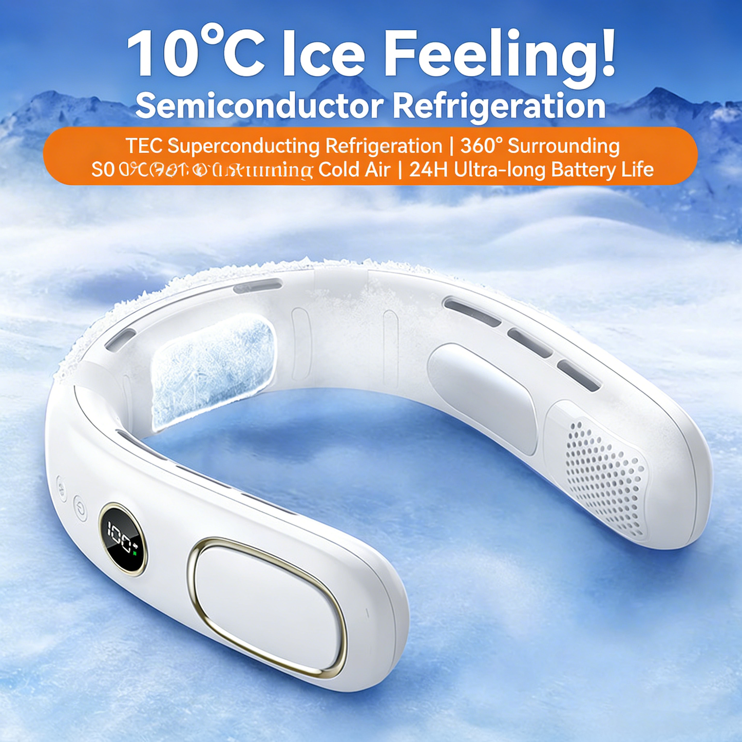 Portable Hands-Free Cooling - Perfect for Outdoor & Office