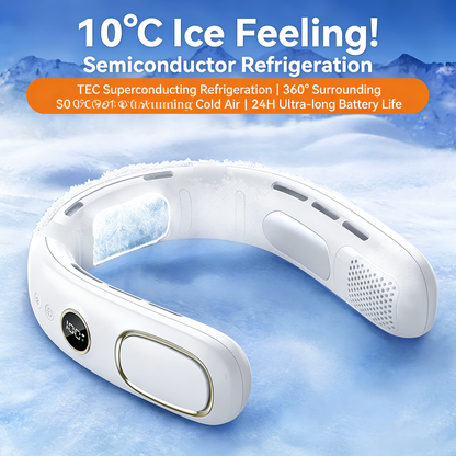 Portable Hands-Free Cooling - Perfect for Outdoor & Office