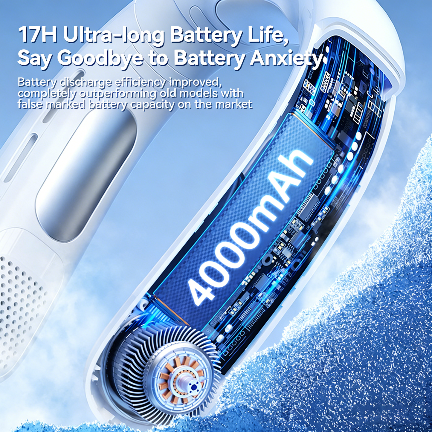Portable Hands-Free Cooling - Perfect for Outdoor & Office