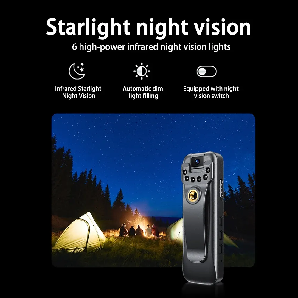 🚀Limited-time offer💥50% OFF!! 1080P HD infrared night vision camera, video and audio recorder—unbeatable discount! 📹