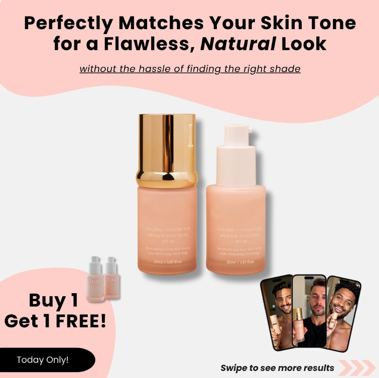 🔥Buy 1 get 1 free 🧴 Lightweight protection, natural makeup finish | Perfectly compatible with foundation