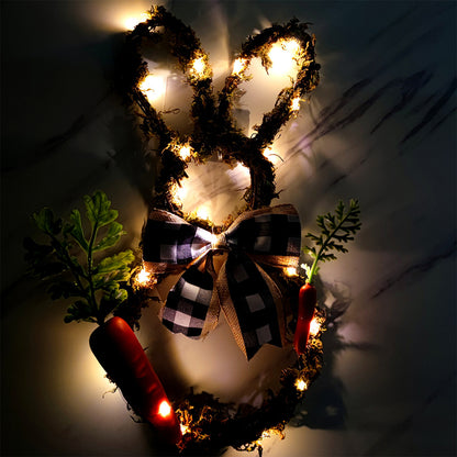 Hot Sale Decor: 50% Off Rabbit Flower Wreath