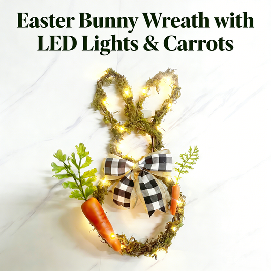 Hot Sale Decor: 50% Off Rabbit Flower Wreath