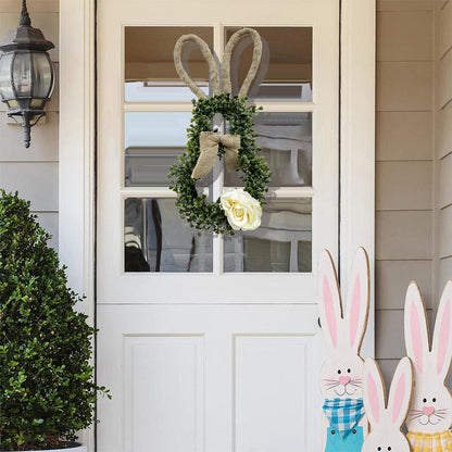 Hot Sale Decor: 50% Off Rabbit Flower Wreath