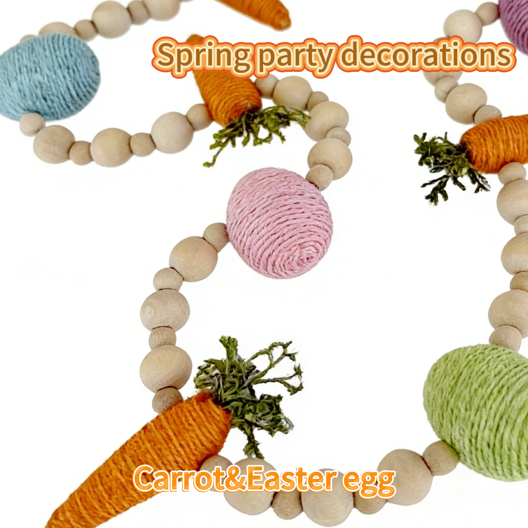 🎁Hot Sale Gift 30% Off -Easter Bunny Carrot Garland