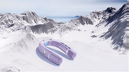 Portable Hands-Free Cooling - Perfect for Outdoor & Office