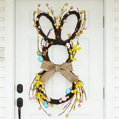 Hot Sale Decor: 50% Off Rabbit Flower Wreath