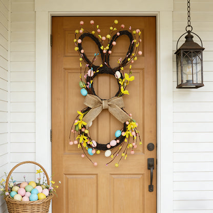 Hot Sale Decor: 50% Off Rabbit Flower Wreath
