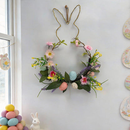 Hot Sale Decor: 50% Off Rabbit Flower Wreath