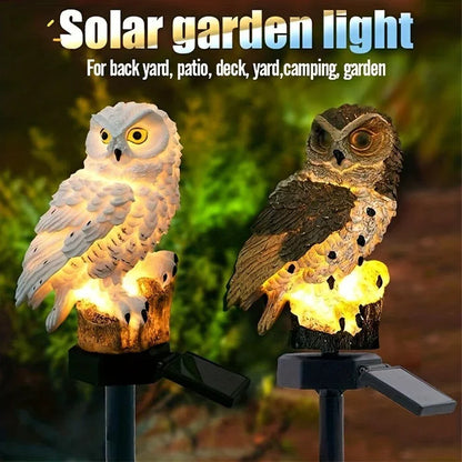 Hot-Sale Gift 31% 0FF-🌙 Solar Powered Owl Garden Light