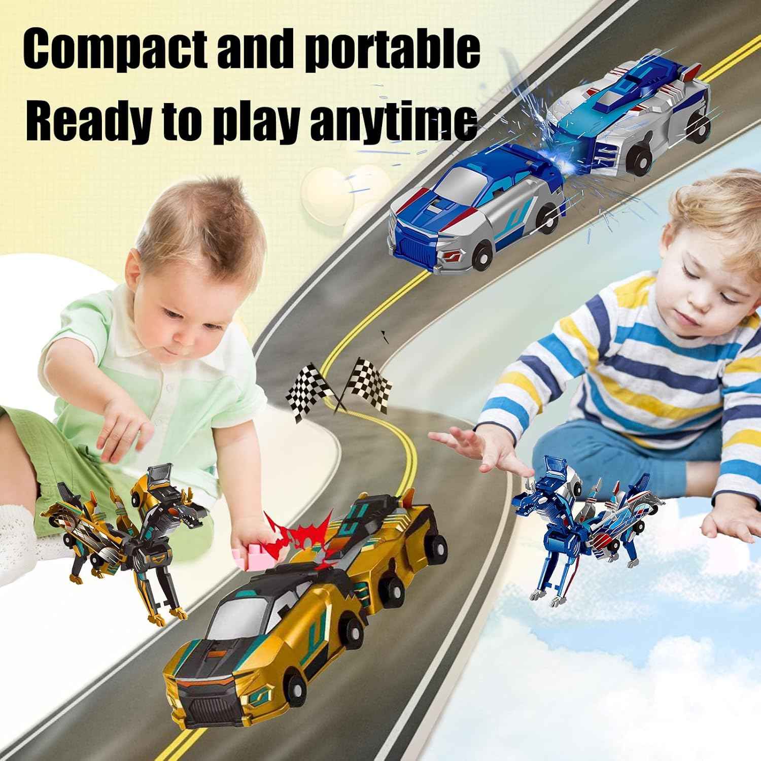 Christmas Sale 70%-🎁2-in-1 Magnetic Car🚗