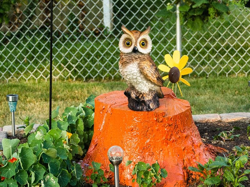 Hot-Sale Gift 31% 0FF-🌙 Solar Powered Owl Garden Light