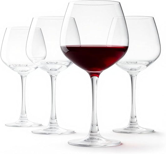 💸Hot-Sale Gift 11% 0FF-Basics Stemmed Red Wine Glasses