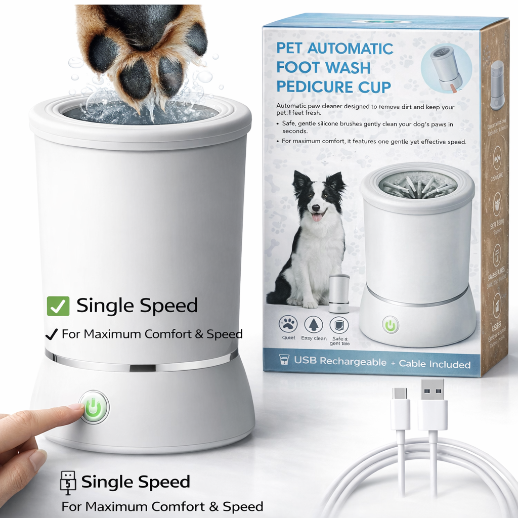 Ahlwo™— Electric Paw Cleaner & Massager