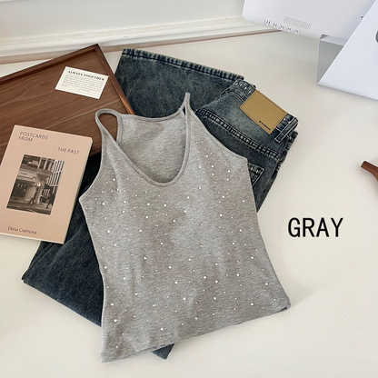 Rhinestone Hot Girl Camisole