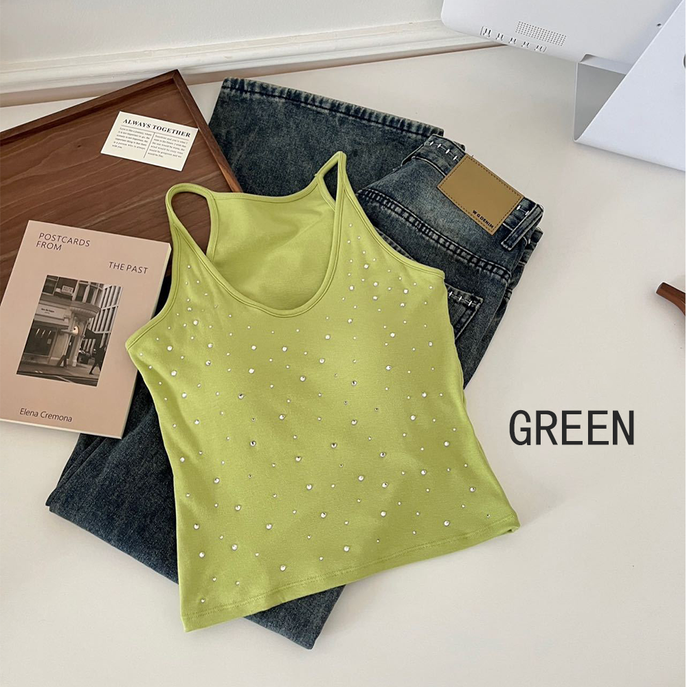 Rhinestone Hot Girl Camisole