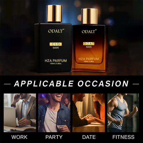 Final 3 Hours: 50%OFF🔥Odalt™ Gentlemen’s Fragrance Set with CEO MAN Perfume & G.O.A.T MAN Aroma