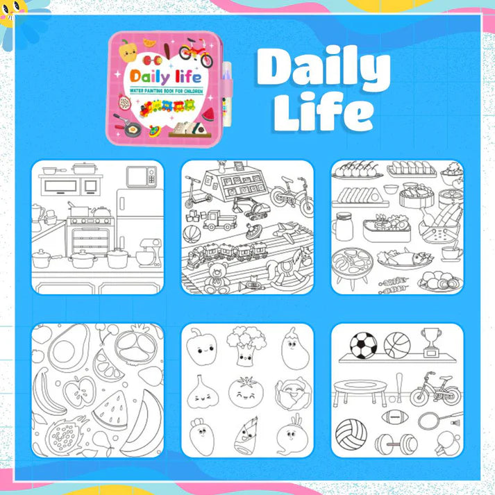 🔥42% Off Only Today🔥Mess-Free Reusable Water Coloring Book