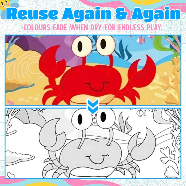 🔥42% Off Only Today🔥Mess-Free Reusable Water Coloring Book