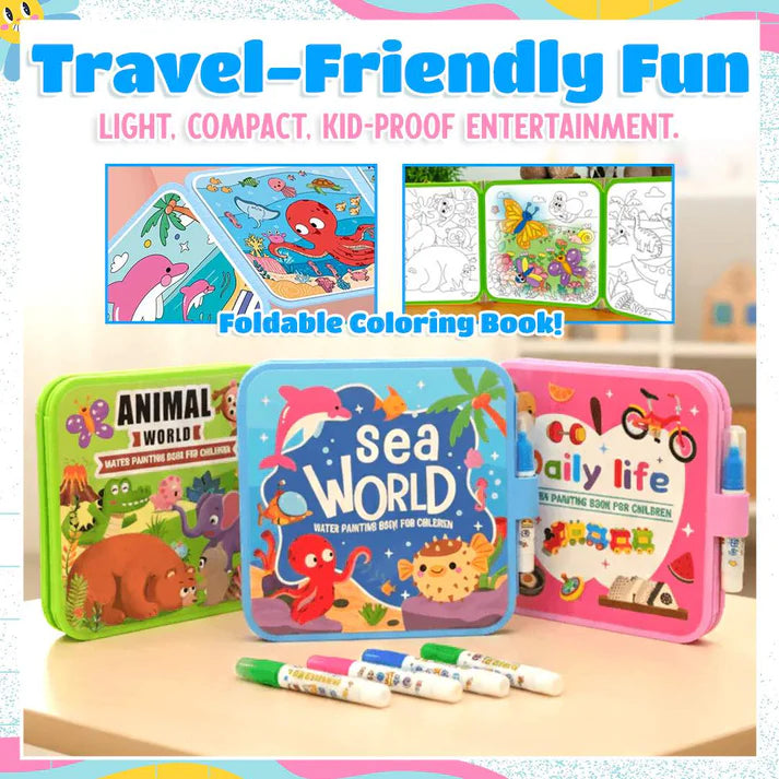 🔥42% Off Only Today🔥Mess-Free Reusable Water Coloring Book