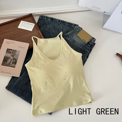 Rhinestone Hot Girl Camisole