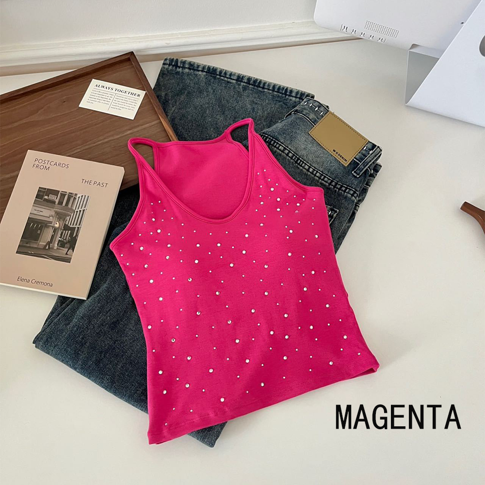 Rhinestone Hot Girl Camisole