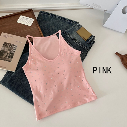 Rhinestone Hot Girl Camisole