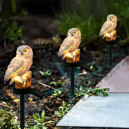 Hot-Sale Gift 31% 0FF-🌙 Solar Powered Owl Garden Light
