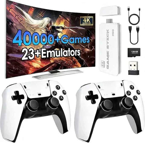 🔥 Retro Game Console | 40,000+ Built-in Games | 19 Emulators | 4K