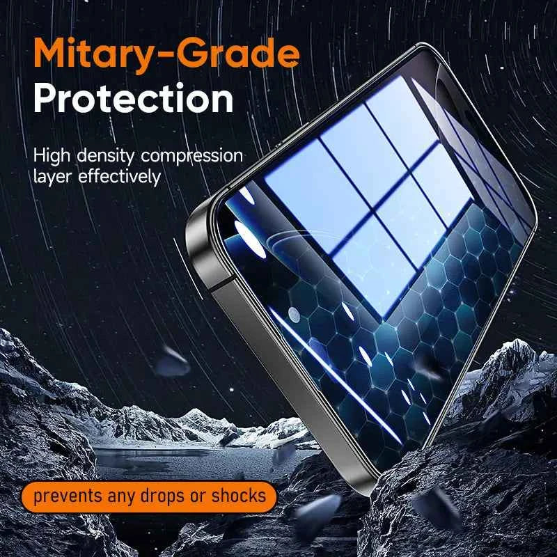 🛡️ Screen Protector | HD Clear or Privacy Protection | Dust-Free Install
