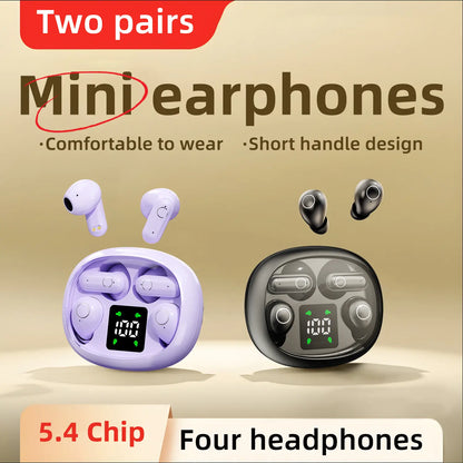 🎧 Mini Invisible Bluetooth Earbuds | Wireless Headphones with Mic
