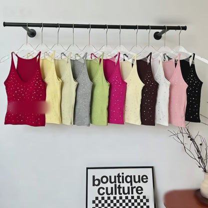 Rhinestone Hot Girl Camisole